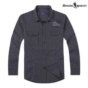 九牧王专柜正品 2012秋冬款男士商务正装纯棉