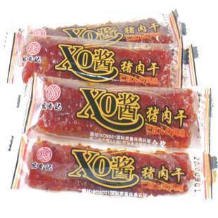  熟食肉类制品强烈推荐宏香记 XO酱猪肉干猪肉脯 250/18.8元