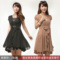 2012新款連衣裙夏季品質女裝淑女修身大碼雪紡連衣裙子女裝夏裝