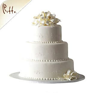  春天瑞朵 婚庆系列 【冬之恋歌】婚庆结婚蛋糕  庆典蛋糕