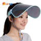 (台湾馆UV100)加宽加大帽沿太阳帽骑车防晒遮阳帽#98074