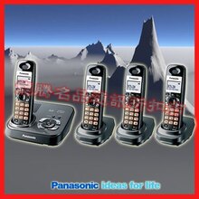 正品松下/Panasonic  KX-TG9331T录音来电拖四子母机数字无绳电话