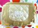 SANRIO正版Hello Kitty金色花边星