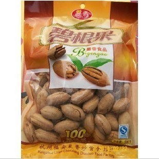  2袋包邮 临安晨香牌 大圆 碧根果 美国山核桃 奶油长寿果 500克　