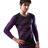 中老年保暖纯棉内衣<em>开衫</em>秋衣<em>男士</em>开口棉毛衫开