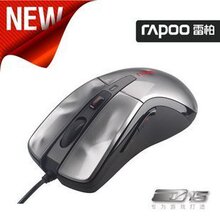 双金冠 雷柏 V15 有线光电鼠标 3200dpi 内置存储器 正品行货