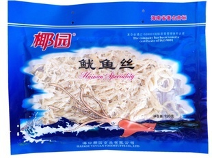  海南特产 椰园 鱿鱼丝  120g