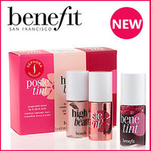 benefit贝玲妃粉红液体腮红/玫瑰水/高光三件套