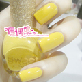 满就包邮 Sweet Color 环保指甲油 正品【果色添香】玉米糖果黄色
