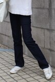 韩版修身超显瘦小直筒女款加大码<span class=H>牛仔裤</span>靴裤长裤 中腰弹力 1881