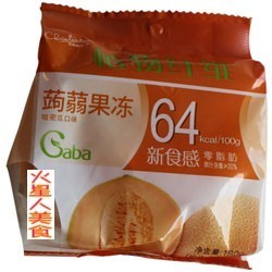  克莉丝汀 蒟蒻果冻 果汁型哈密瓜口味 江浙沪皖5元不限重满百包邮