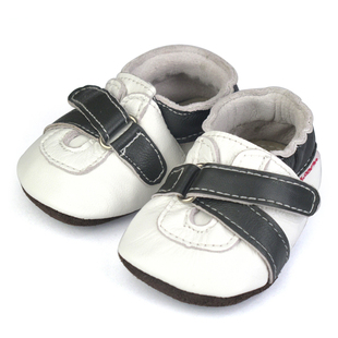  优安绵羊皮0-6月婴儿鞋 软底室内鞋 婴儿步前鞋 学步鞋1101081