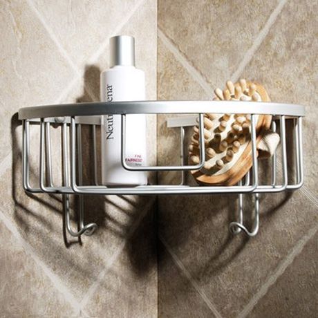 Rui home Space aluminum solid triangle TOILET Angle Brackets Hooked Stands Deepen 02137 Shelf corner Triangle basketin the Decoration main material , Toiletries , Bathroom Hardware/Pendant , Bathroom Jiaojia category - from Buy2taobao.com to provide professional Taobao agent buy service