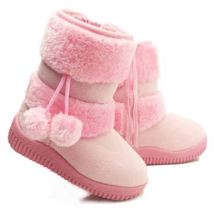  包邮宝宝靴子冬季儿童中筒靴 男女童靴宝宝童鞋 雪地靴保暖靴子