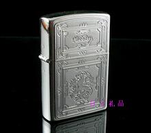 特价-VICTORY打火机双面狮王争霸A款 媲美zippo