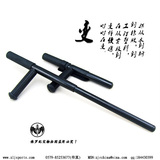 厂家直销 全钢便携T型丁字拐棍 cf装备 送便携套