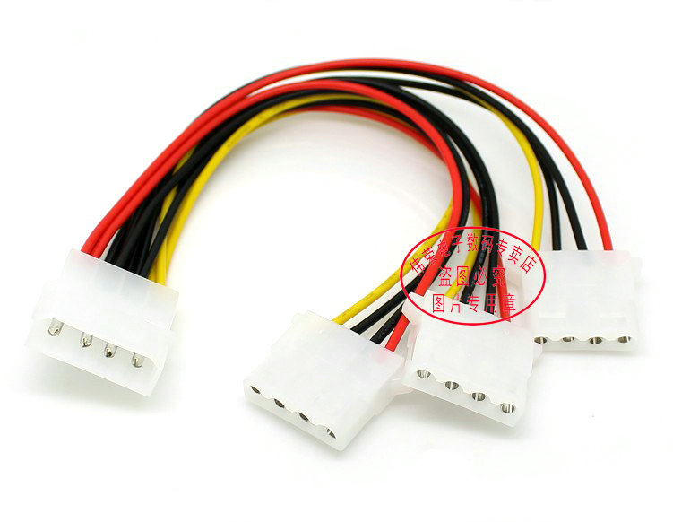 IDE source Three line Supply a turn 3 large 4Pin source 1 of 3 IDE power cordin the 3C Digital Accessories, Electronic components market , Wire/Line class , Power cord category - from Buy2taobao.com to provide professional Taobao agent buy service