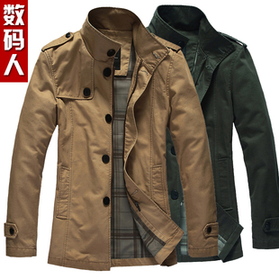  数码人 新款 男装外套 夹克 男士 立领休闲韩版修身夹克衫jacket