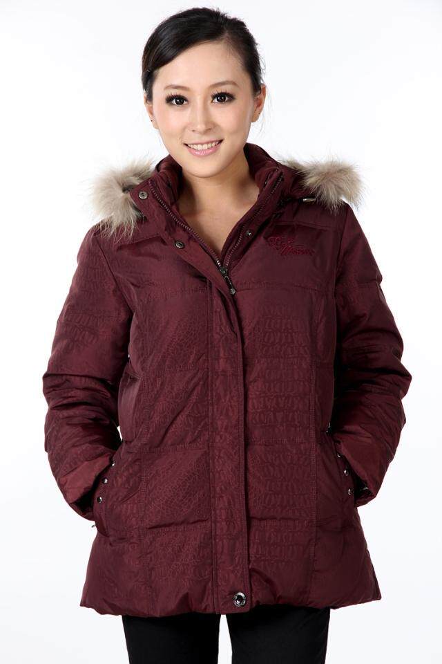 全国包邮2011新款冰洁有吊牌正品中老年女款加厚羽绒服BG11206秒