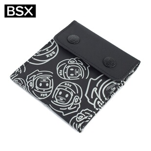 Summer of 2012 new stock recommendation Giordano BSX bag men's MINI CHE astronaut printed folding wallet