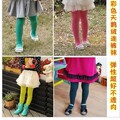 儿童连裤袜 女童 糖果色天鹅绒打底裤 舞蹈袜 丝袜 学生袜 批发
