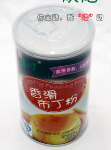  烘焙原料 香滑布丁粉 200克原装 家庭装 布丁原料