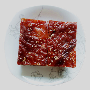  现烤热卖 佰卓 最新鲜蜜汁芝麻猪肉脯 靖江肉脯 正片250克 袋装