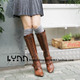 日韩超热卖黑灰双色 纯棉高筒袜