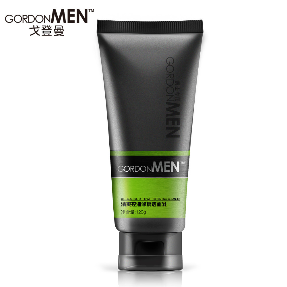 Ge Dengman refreshing oil control cleanser facial cleanser for men julep moistening effect your pores and skin care