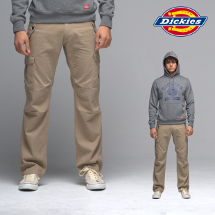  Dickies 秋冬新品男士工装裤 修身休闲裤 潮男多袋长裤123M81WD21