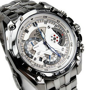 卡西欧CASIO 运动男表 男士手表 EF-550D-1AV 原装正品