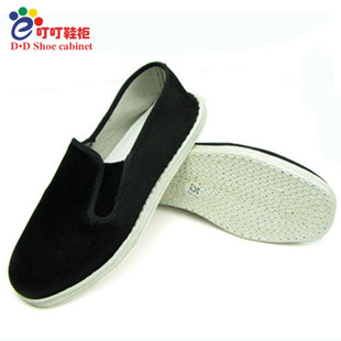  老北京布鞋 千层底布鞋 男女工作鞋 透气机纳布底布鞋 包邮