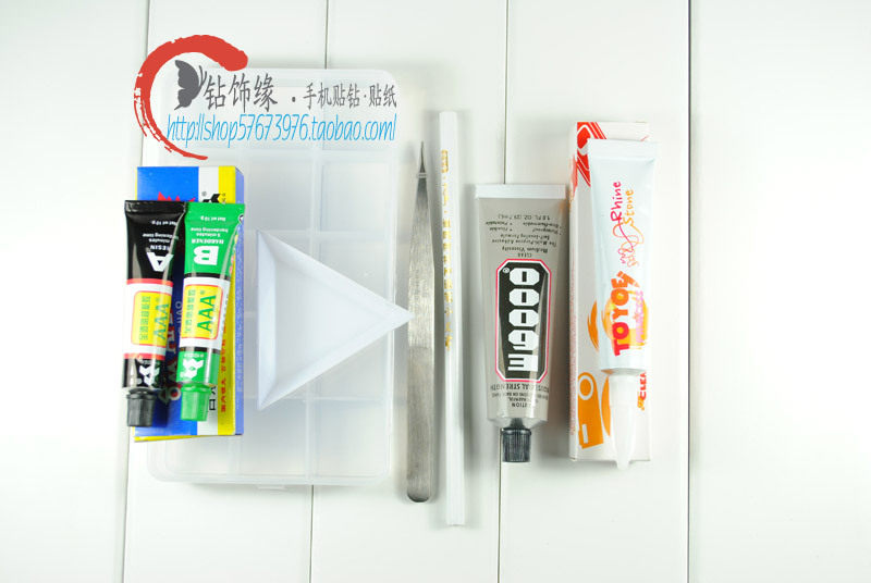 点钻笔 胶水 摄子 <span class=H>E6</span> 手机美容工具 总链接 按需拍