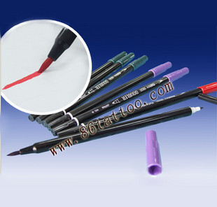 原装进口纹身笔 纹身画图构图 皮肤记号笔 不易