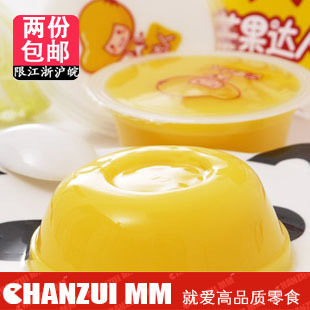  佰蜂 果町屋 芒果达人综合口味 果冻布丁280g 果冻食品超好吃
