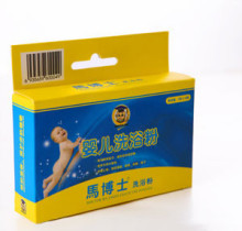 马博士 婴儿洗浴粉 水疗溶质 治疗湿疹 皮肤敏感宝宝适用