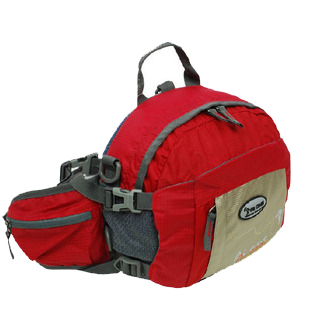  艾王 多功能8L 单双肩运动户外腰包 双肩背包 登山徒步野营