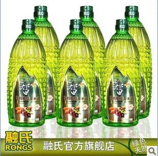  融氏智加核桃橄榄玉米油1L六瓶组合装 低温冷榨 非转基因