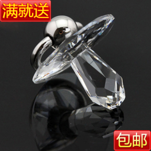 满就送！双皇冠店施华洛世奇专柜正品透明热销奶嘴水晶摆件626862
