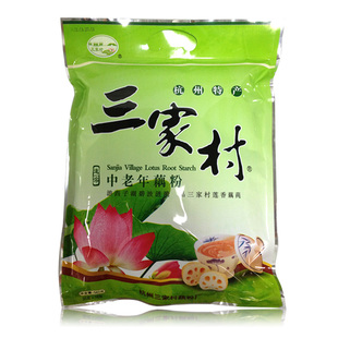  杭州特产 西湖藕粉 中老年 莲藕粉 560g 袋装 速溶藕粉