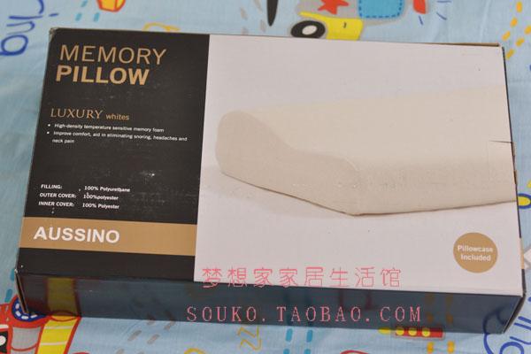 AUSSINO澳西奴-慢回彈枕芯/枕頭/記憶枕 護肩型 波浪型在類目 牀上用品, 枕頭/枕芯/保健枕/頸椎枕中 - 來自Buy2taobao.com提供專業的淘寶代購服務
