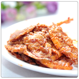  零利润 四川特产小吃 品品人生 香辣味 40（45）g 嚼劲 牛板筋