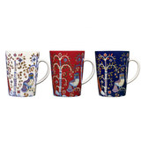 芬兰Iittala Taika 魔幻森林系列 蓝红白色马克杯3件套