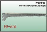 服装衣架展示架货架服装挂勾卡梯柱A柱不锈钢托架玻璃托