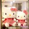 上下架计划:正版hello kitty公仔毛绒玩具粉色裙子凯蒂猫咪布娃娃 生日礼物女