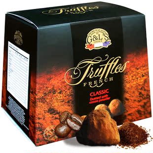 包邮法国原装进口德菲丝松露巧克力250g古典原味德菲斯巧克力