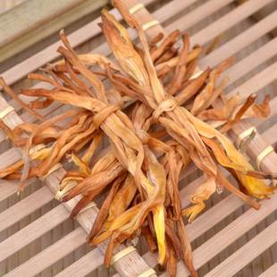  淘金币 农家黄花菜 特级黄花菜 金针菜 金针花干 自然晒干好吃 2