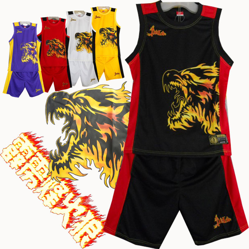 正品奥鹊篮球服篮球衣/篮球火<span class=H>霹雳</span>烽火狼篮球服篮球背心篮球队服