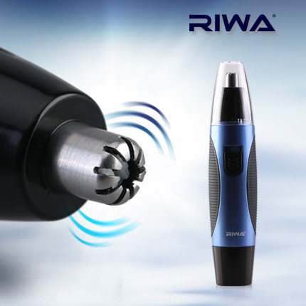 【一淘专享价】正品包邮 RIWA RA-512B 安全剃鼻毛剪 鼻毛修剪器