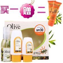 包邮CO.E韩伊橄榄净白防晒冰露SPF30 防晒霜+修护+补水 清爽正品